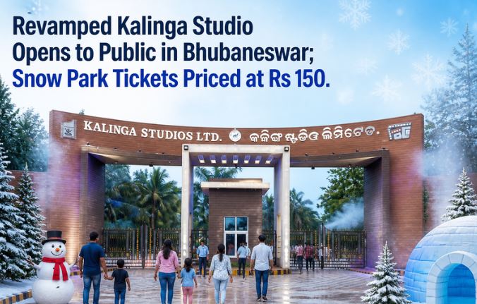 Revamped Kalinga Studio Opens to Public in Bhubaneswar; Snow Park Tickets Priced at Rs 150